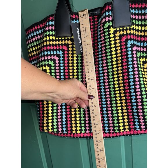 KARL LAGERFELD PARIS Henriette Tote New With Tags - Picture 11 of 12